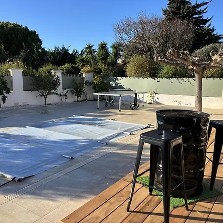 Soleil - Piscine - Parking - Clim Semesterbostad Sanary-sur-Mer