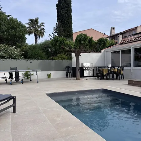 Soleil - Piscine - Parking - Clim Nyaraló Sanary-sur-Mer